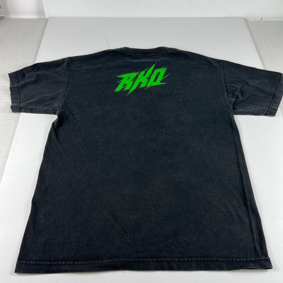 WWE RKO Randy Orton The Viper Shirt Medium Black & Green Faded Short Sleeve Tee - Picture 7 of 13
